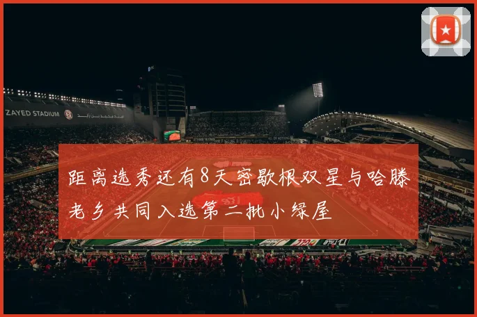 距离选秀还有8天密歇根双星与哈滕老乡共同入选第二批小绿屋